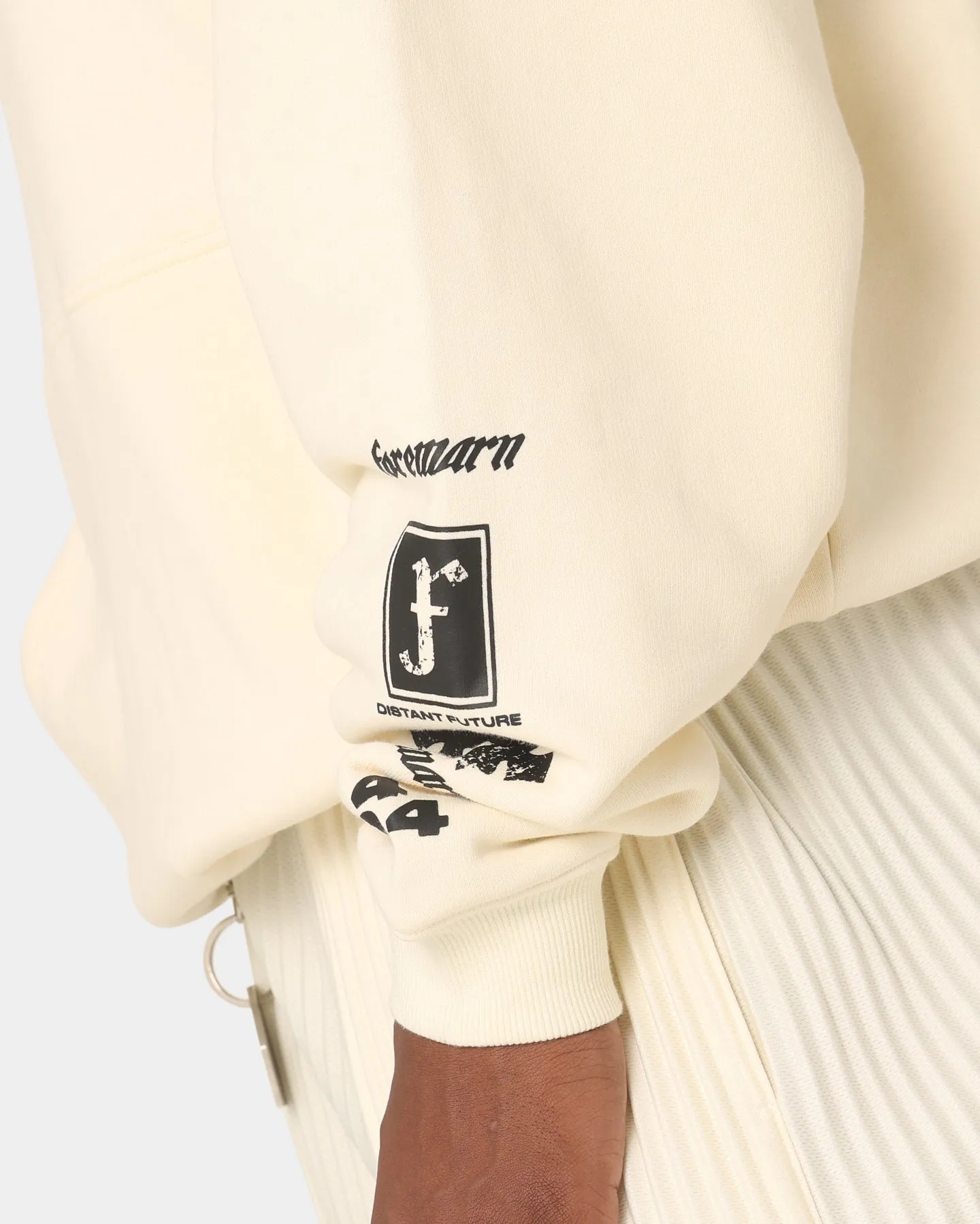 404 Forewarn Hoodie Off White