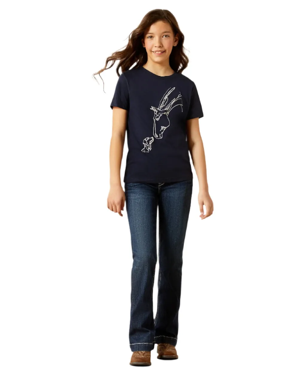 Ariat Childrens Hay Girl T-Shirt