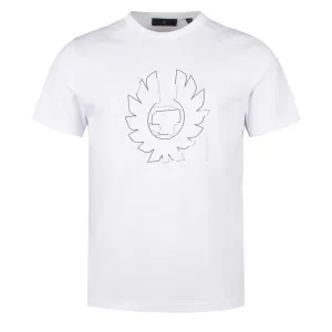 Belstaff Deconstructed Phoenix Graphic T-Shirt White