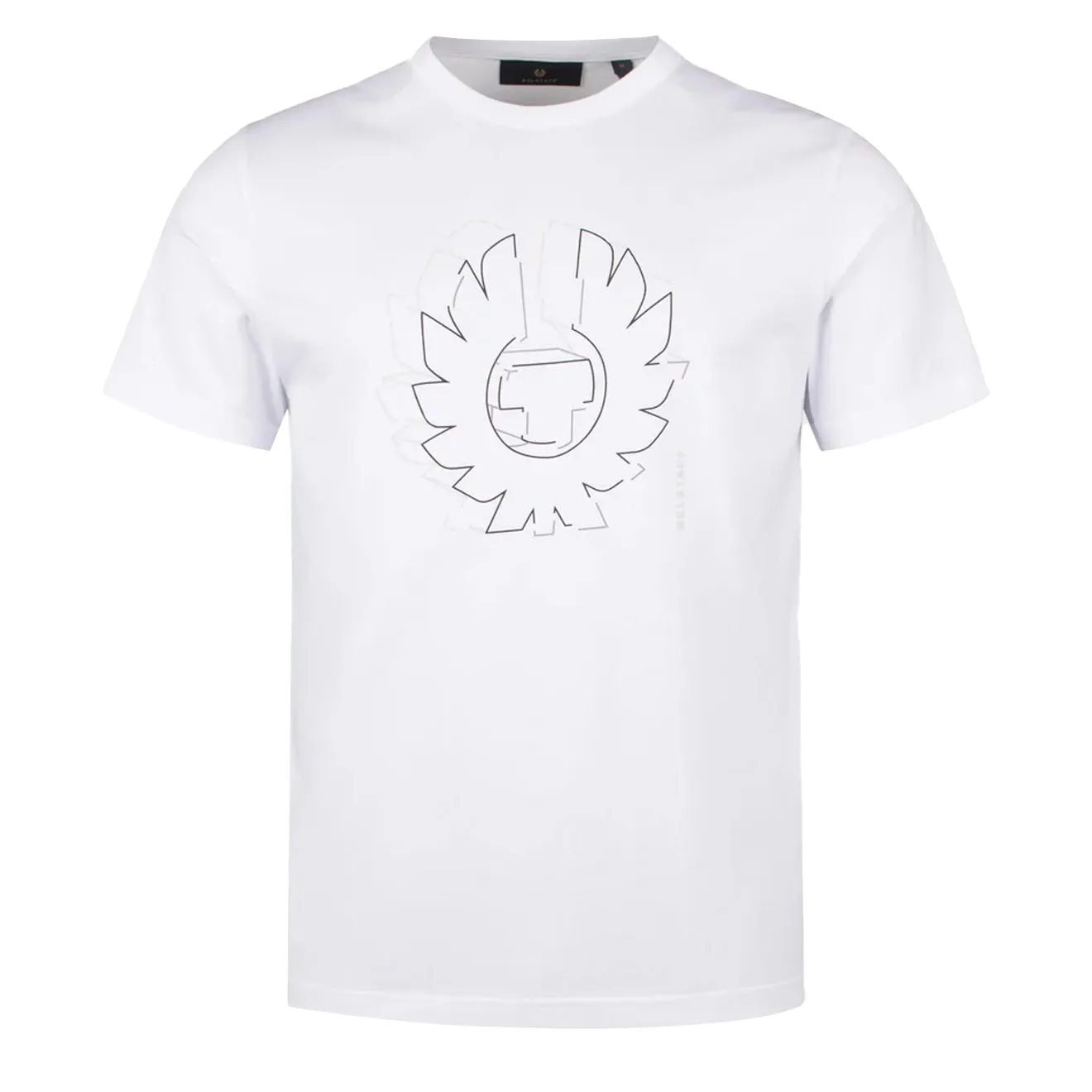 Belstaff Deconstructed Phoenix Graphic T-Shirt White