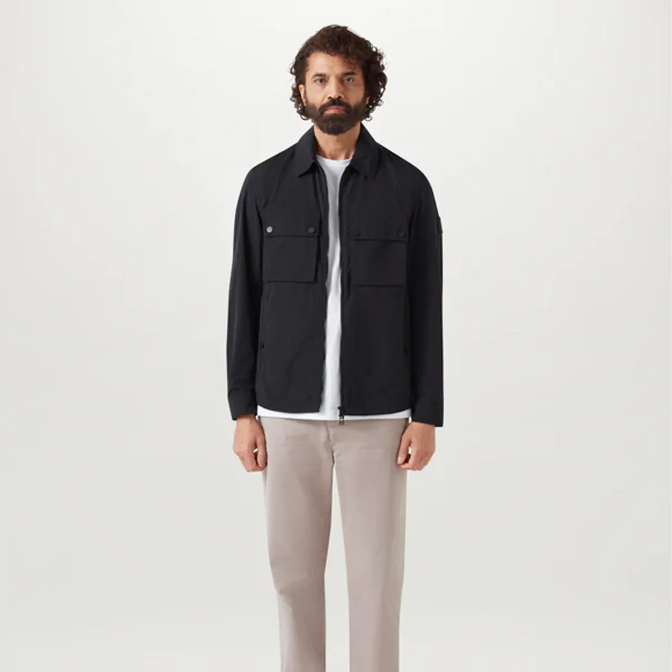 Belstaff Tourer Overshirt Black