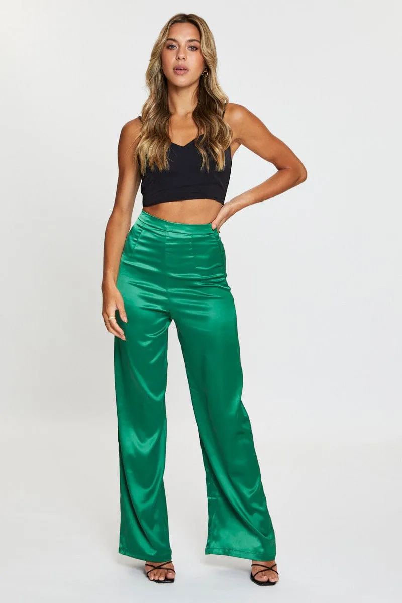 Black Crop Top Sleeveless V-Neck