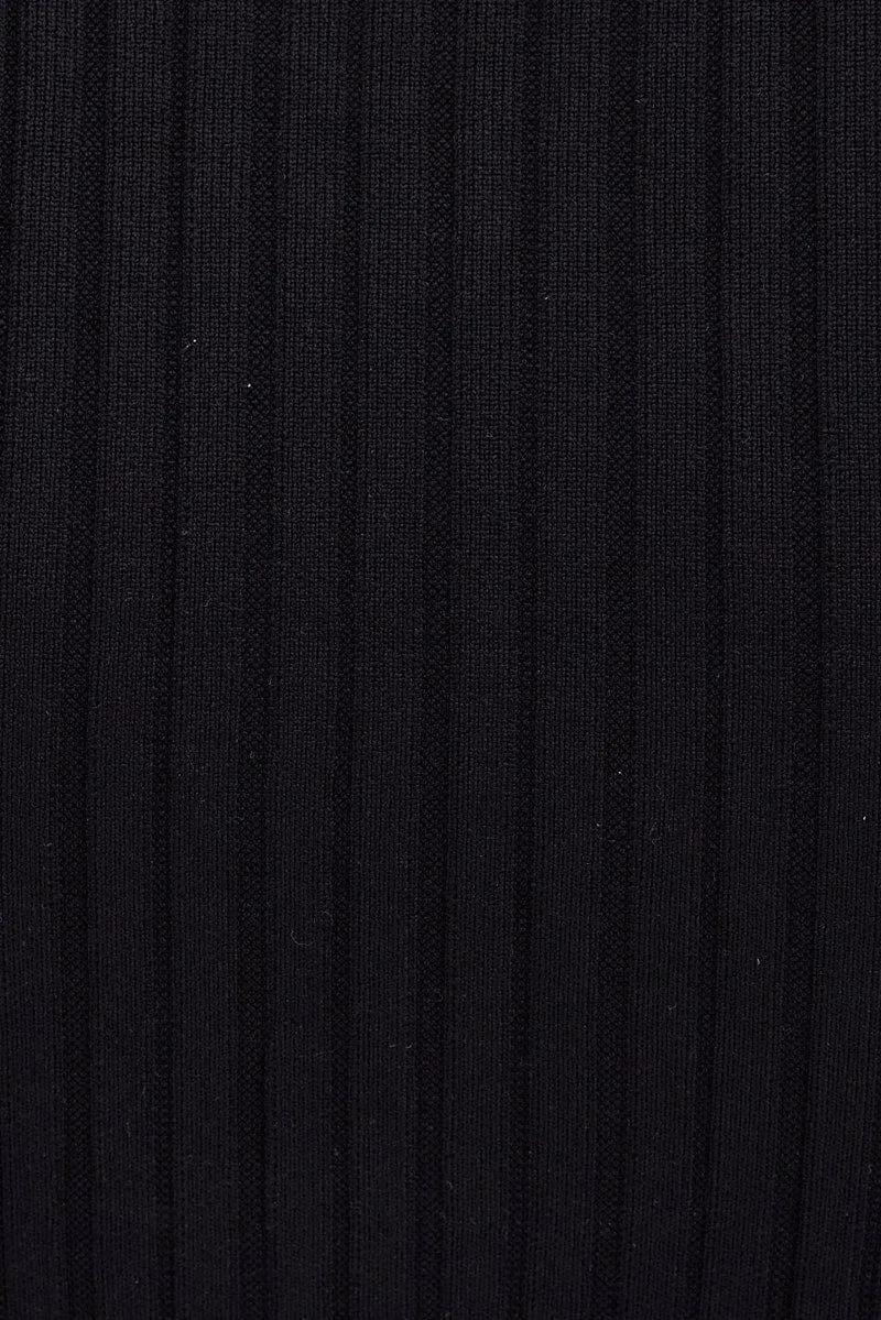 Black Tank Top Sleeveless Seamless
