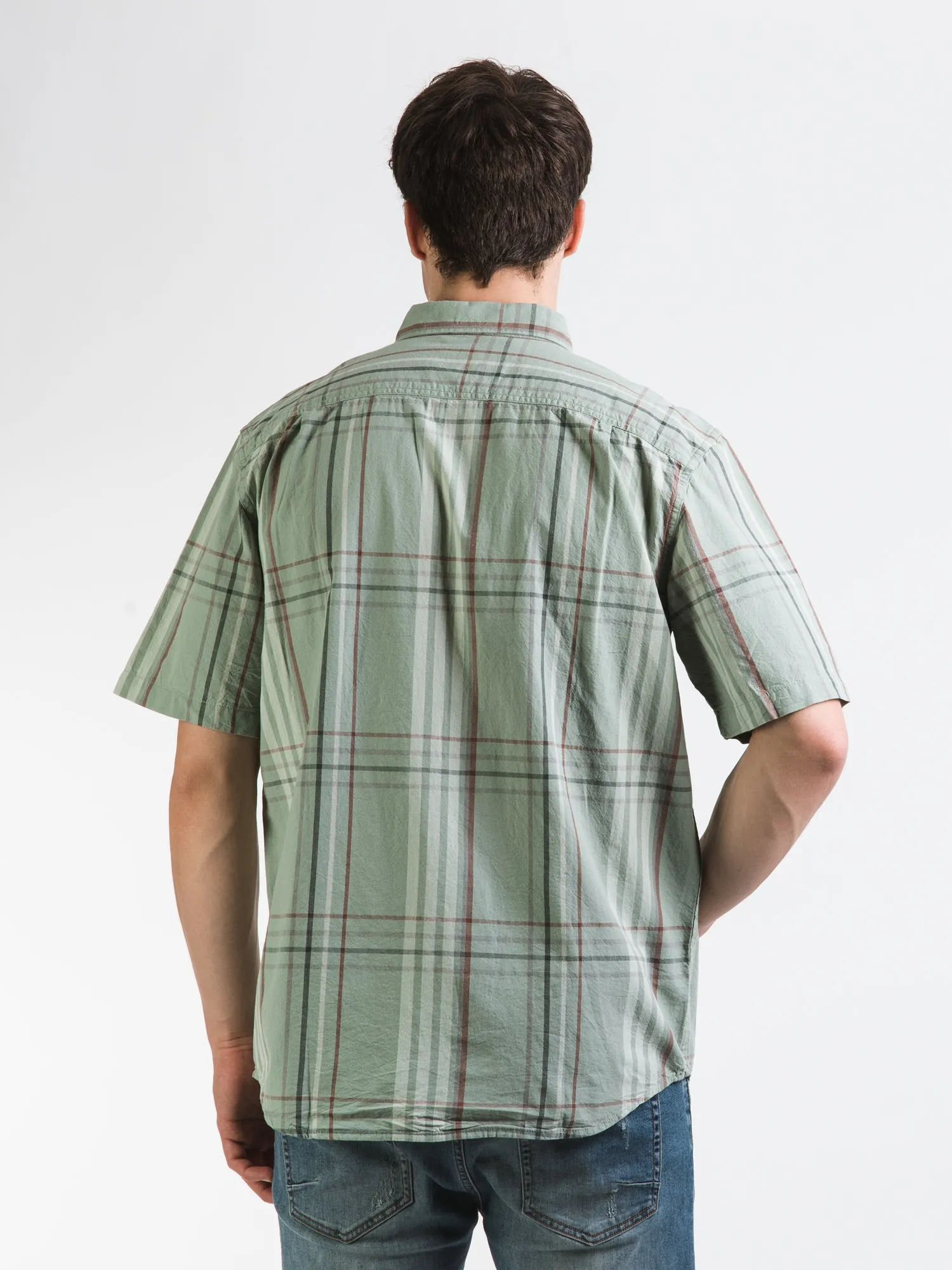 CARHARTT MIDWEIGHT SHORT SLEEVE PLAID - CLEARANCE