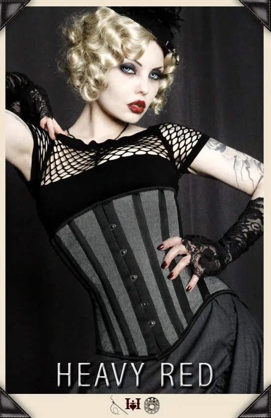 Edwardian Herringbone Waist Corset