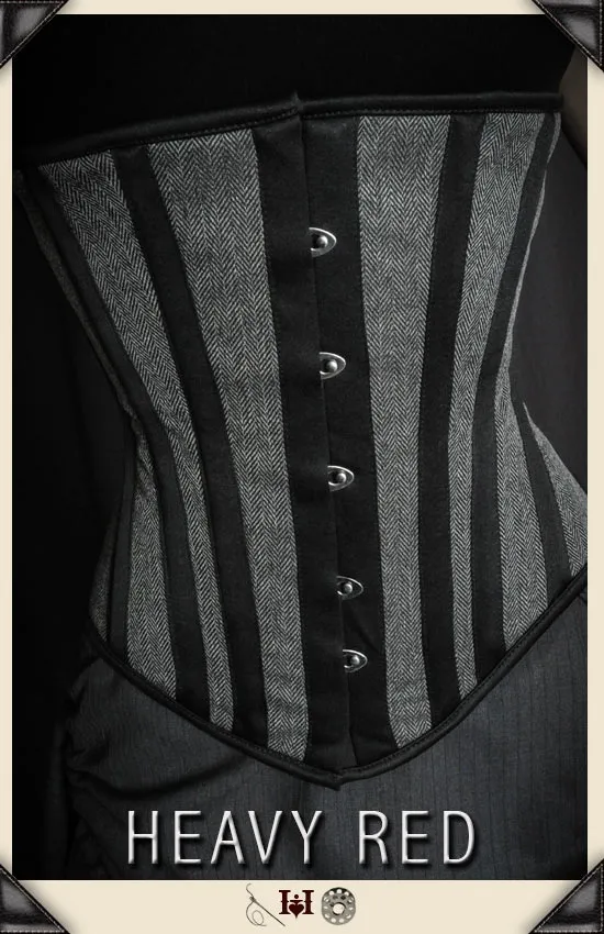 Edwardian Herringbone Waist Corset