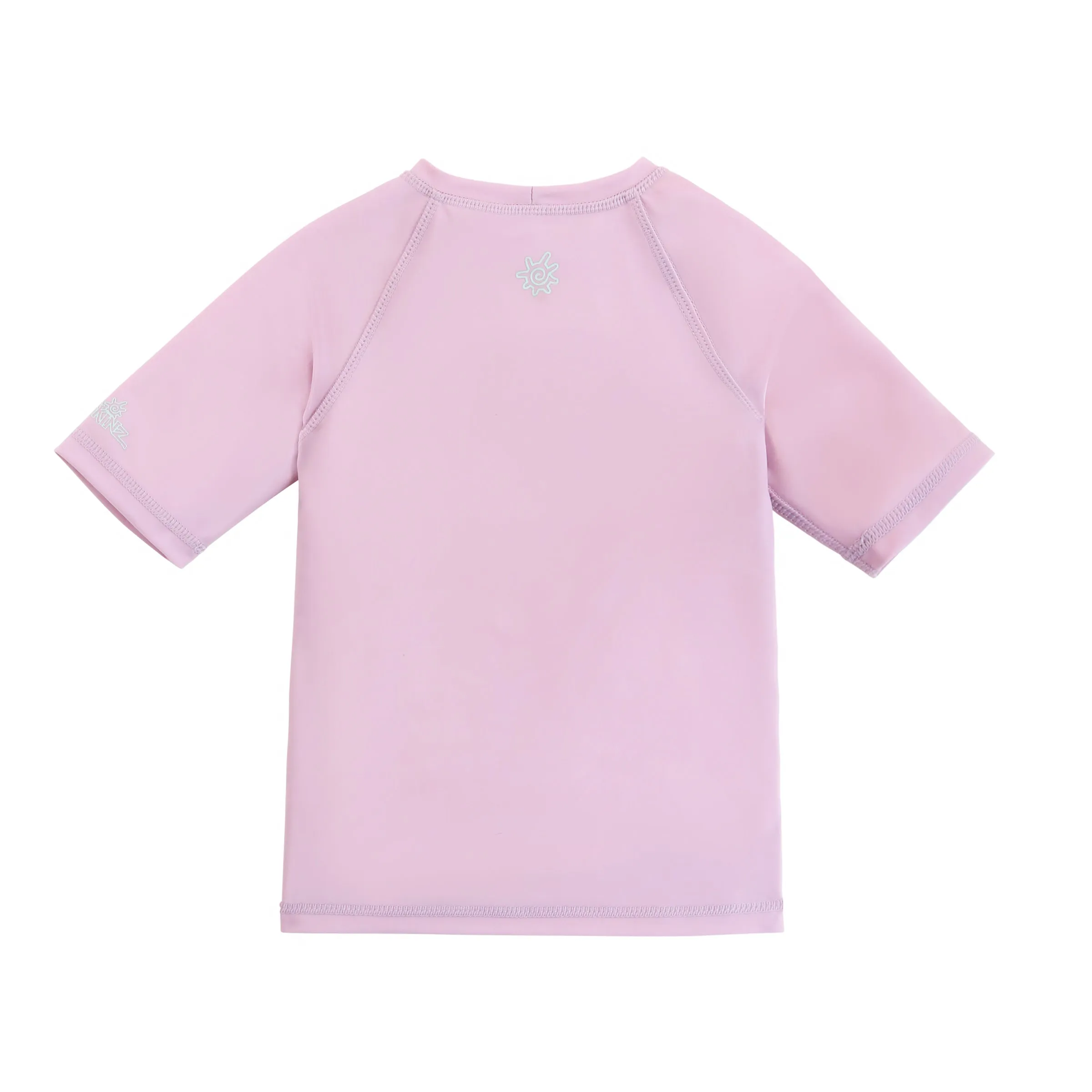 Kid's Short Sleeve Crew Sunny Swim Shirt