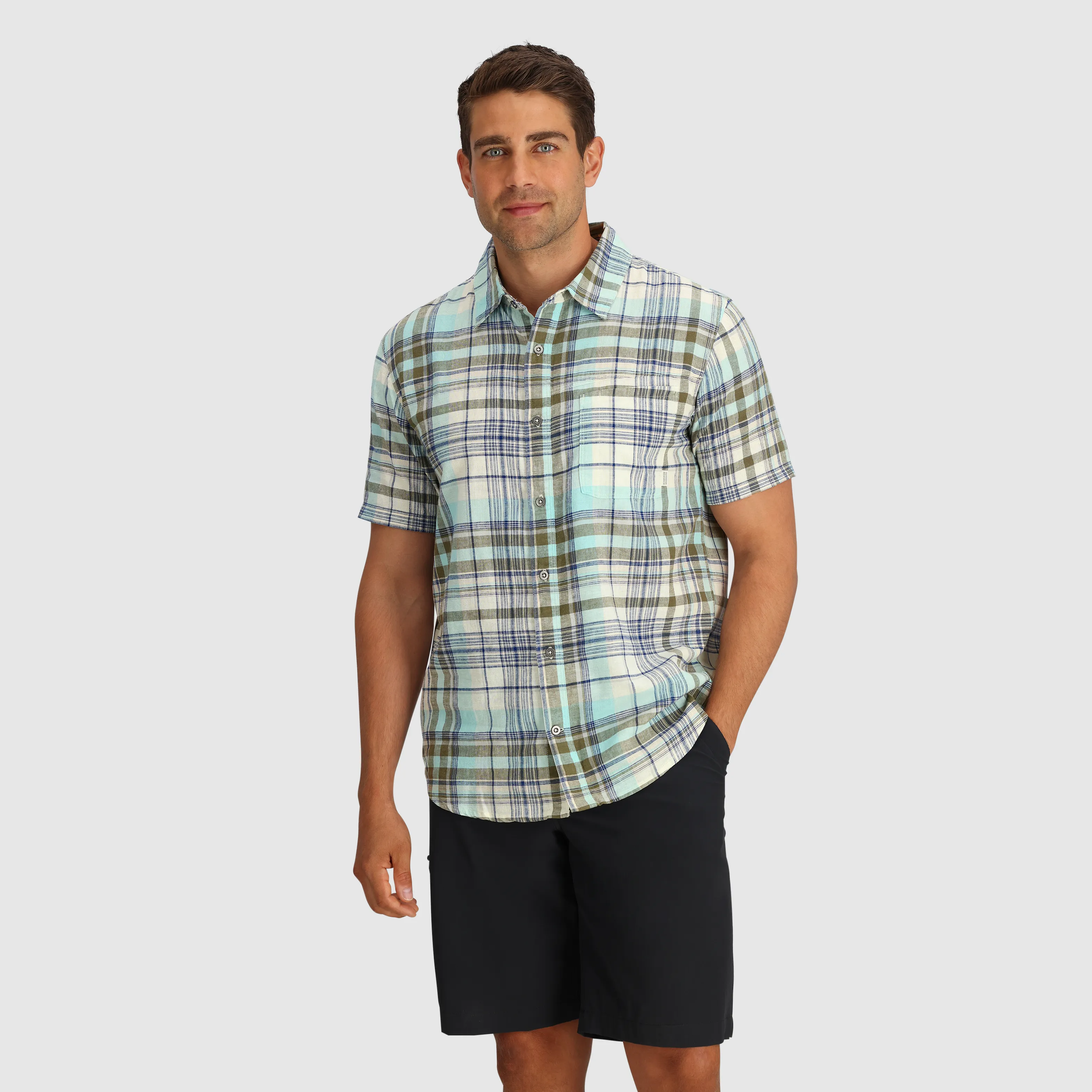 Men's Weisse Plaid Shirt - Final Sale