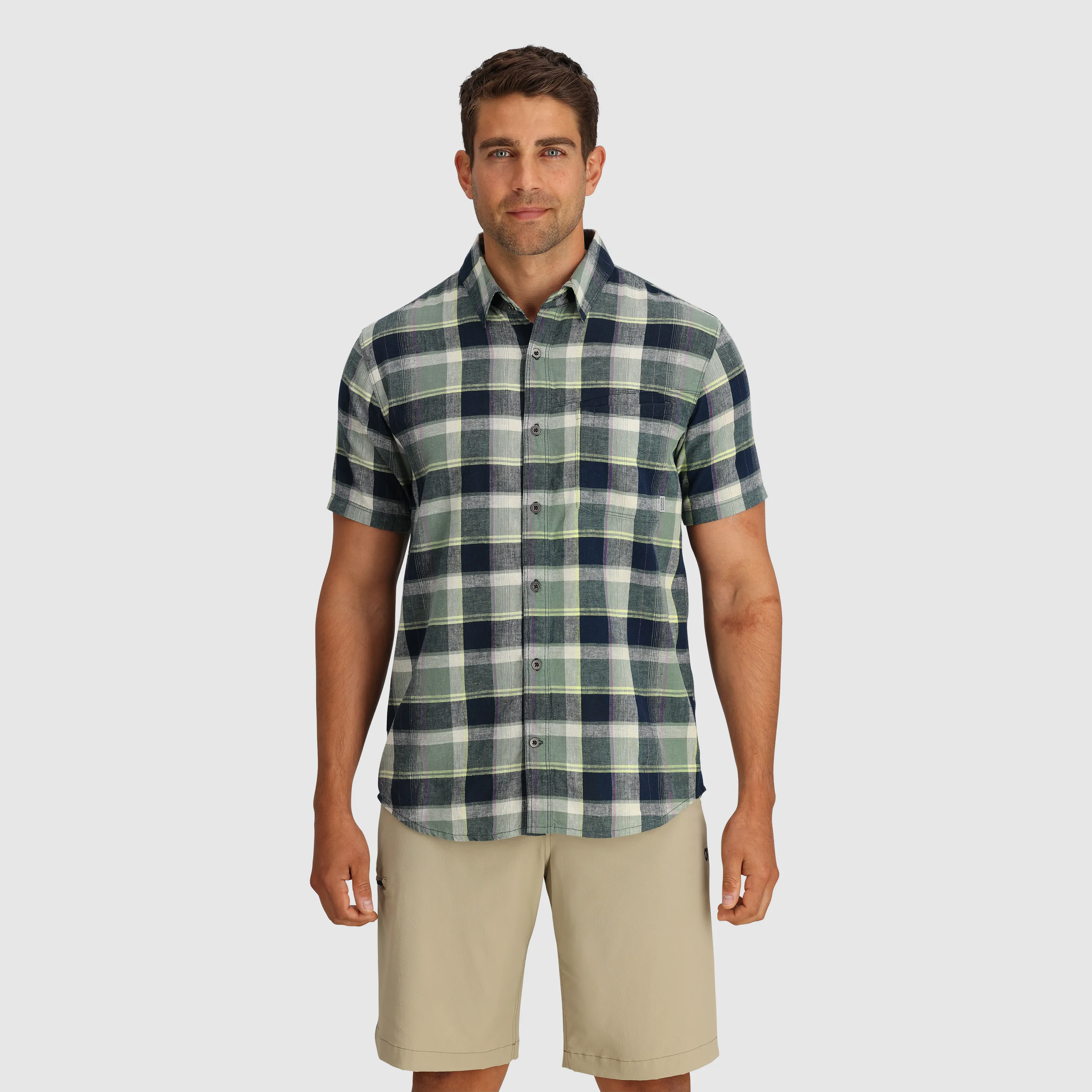 Men's Weisse Plaid Shirt - Final Sale