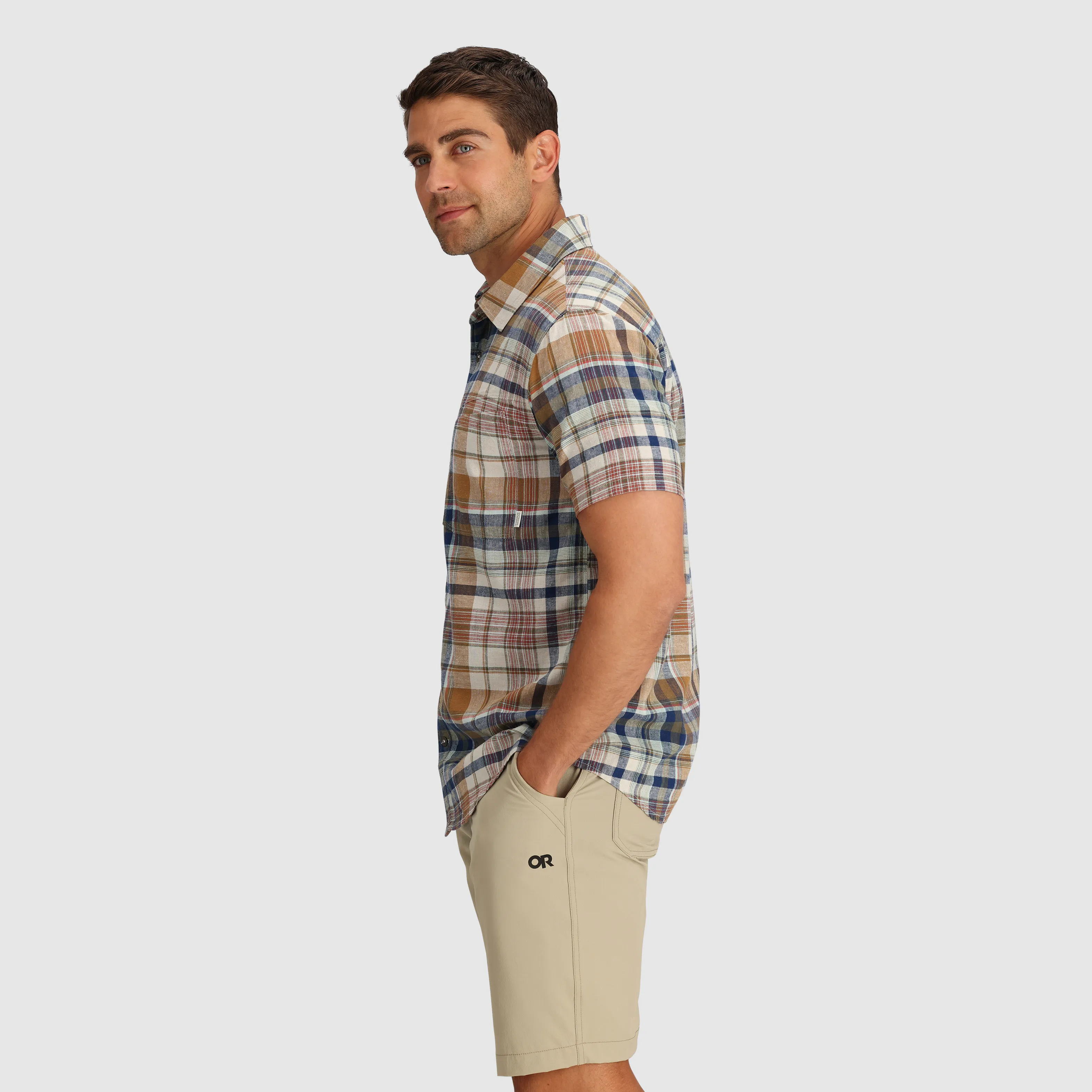 Men's Weisse Plaid Shirt - Final Sale
