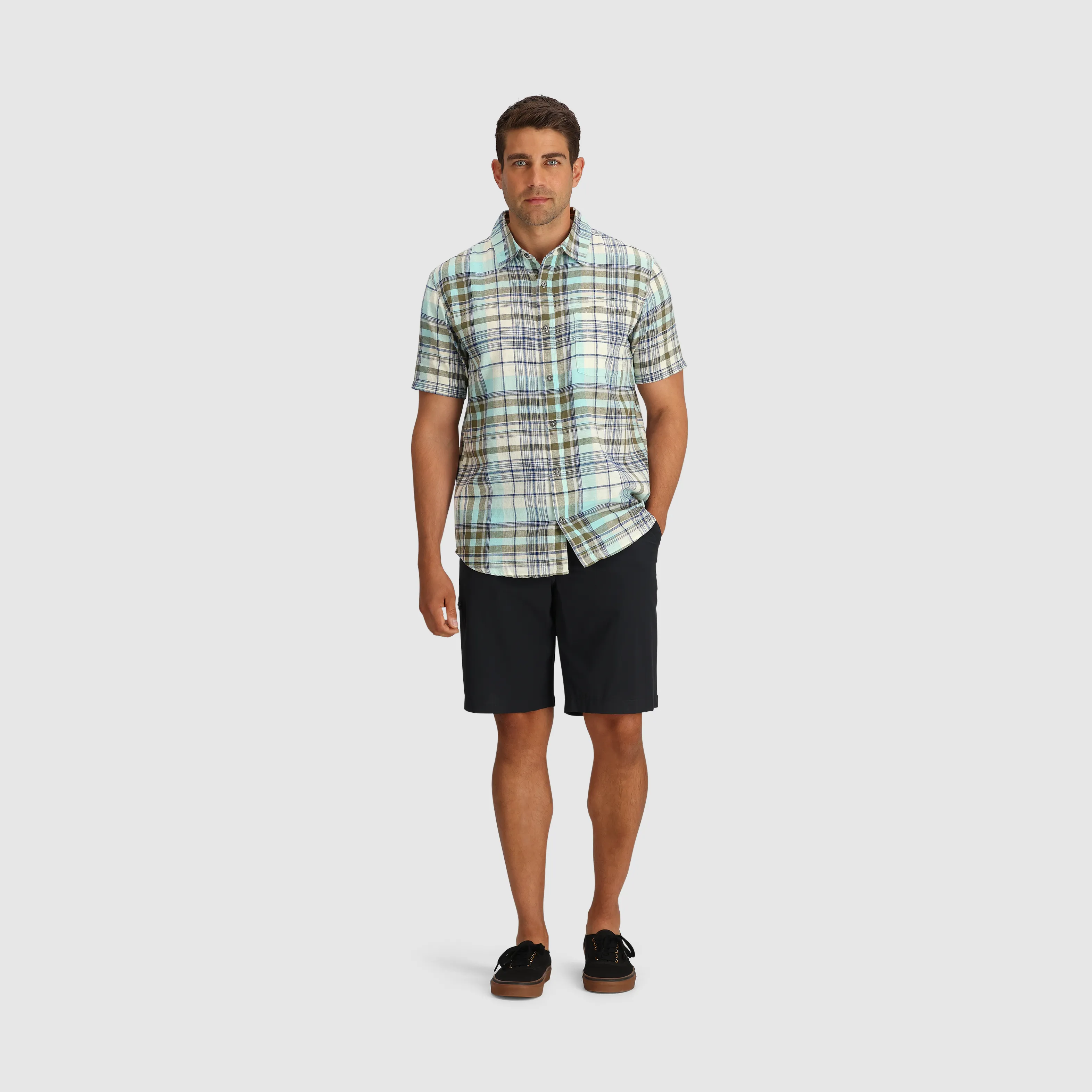 Men's Weisse Plaid Shirt - Final Sale