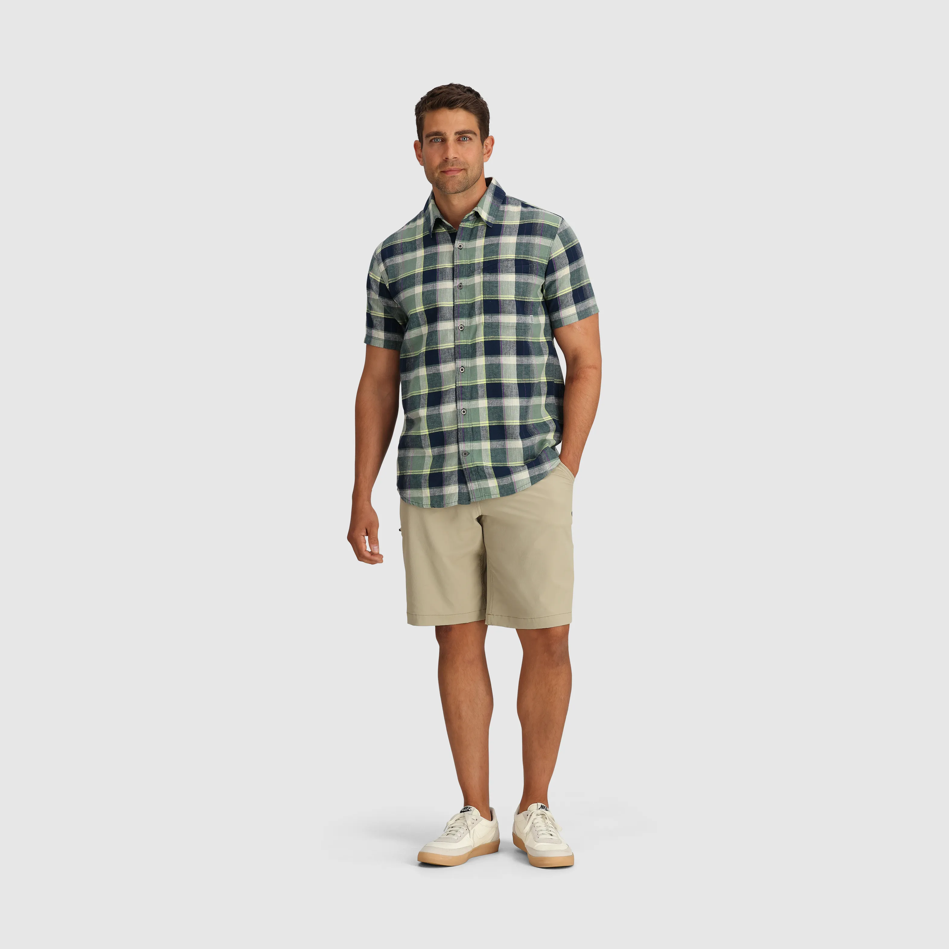 Men's Weisse Plaid Shirt - Final Sale