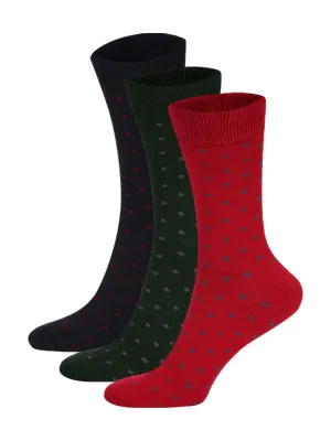 Multicolour Printed Full Length Socks (Pack of 3)