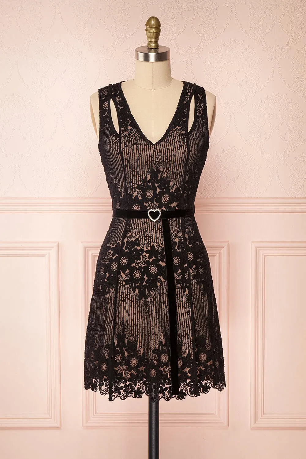 Nuying | Black Lace Dress