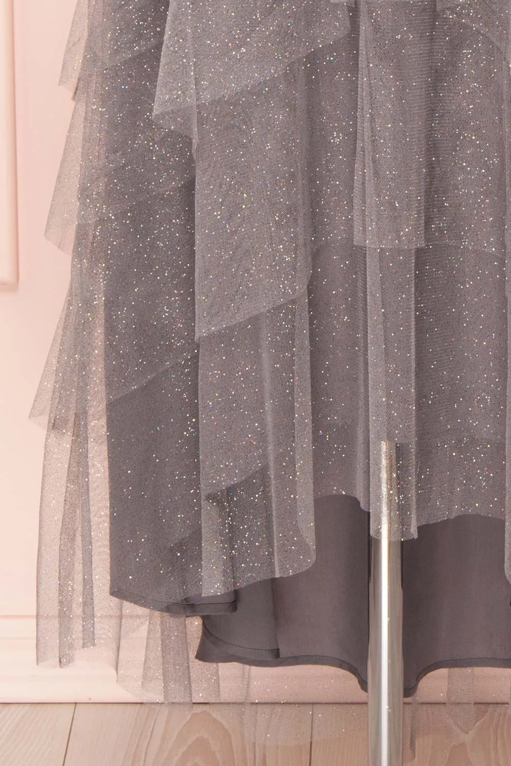 Nyssa Grey | Sparkly Layered Dress
