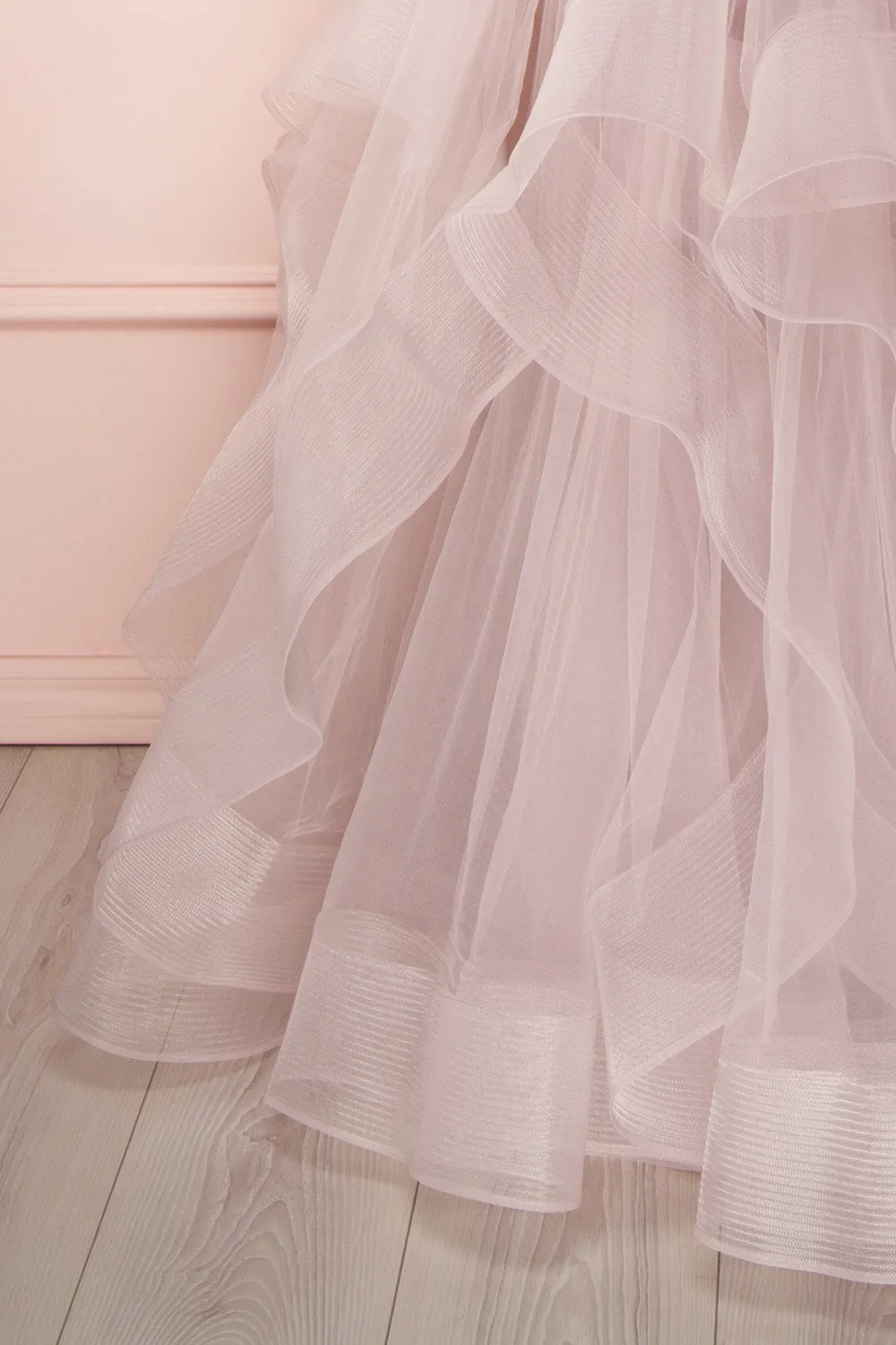 Ochobo | Lilac Tulle Gown