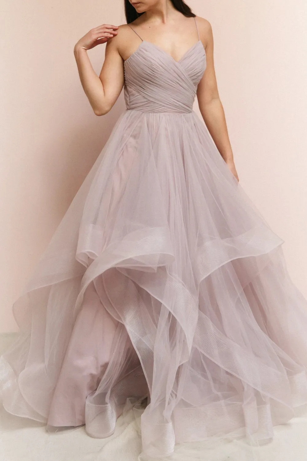 Ochobo | Lilac Tulle Gown