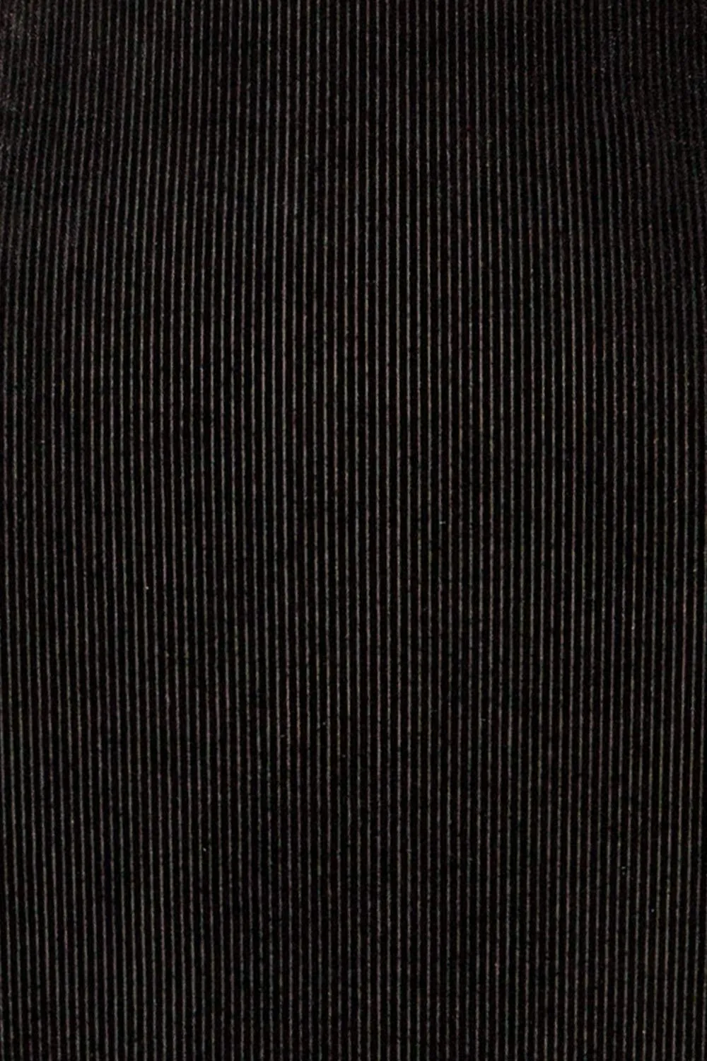 Olmeto | Black Velvet Dress w/ High Collar