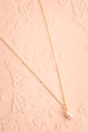 Opha May Johnson | Water Pearl Pendant Necklace