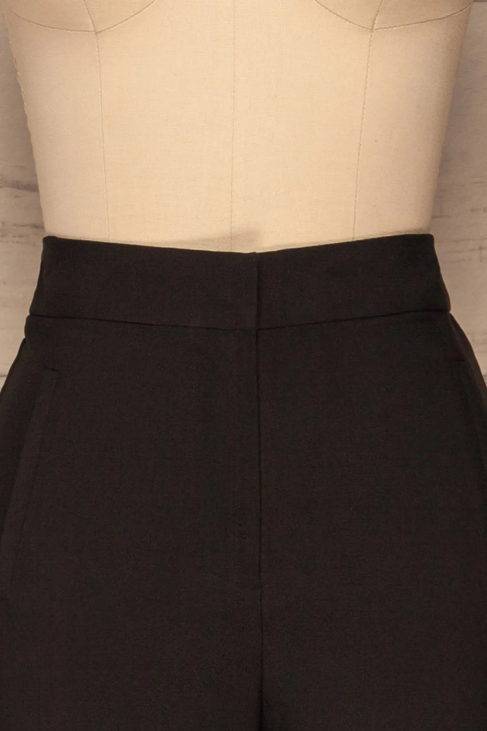 Orleans | Black Fitted Pants