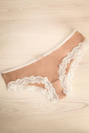 Osimo Beige | Brazilian Cut Panties