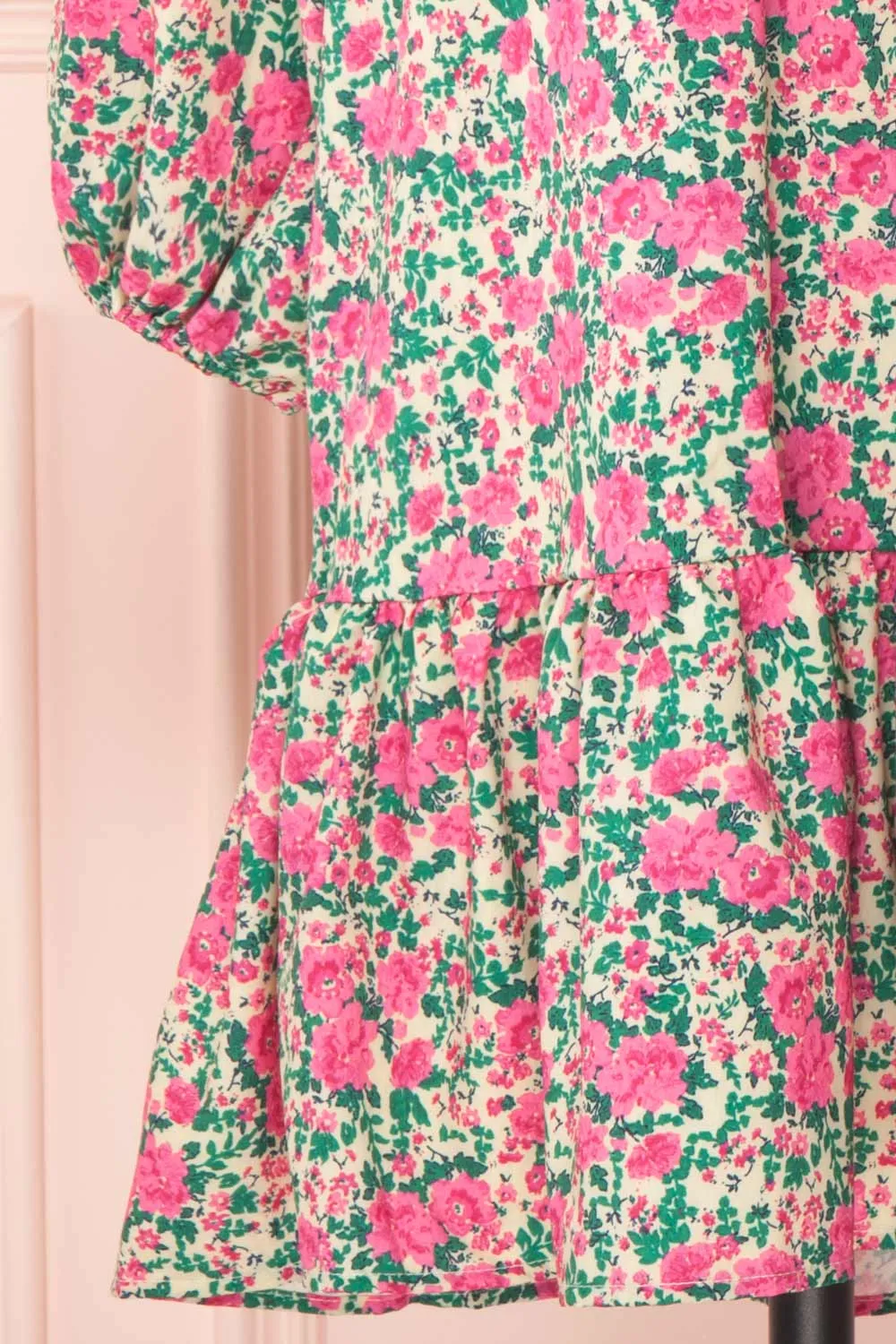 Oxomoco | Floral Short Dress