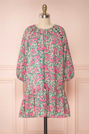 Oxomoco | Floral Short Dress