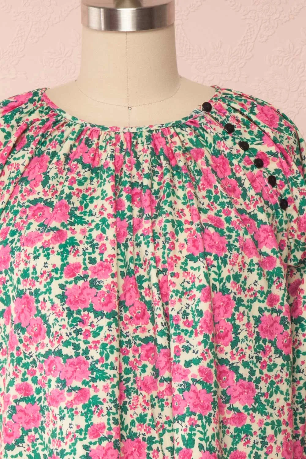Oxomoco | Floral Short Dress