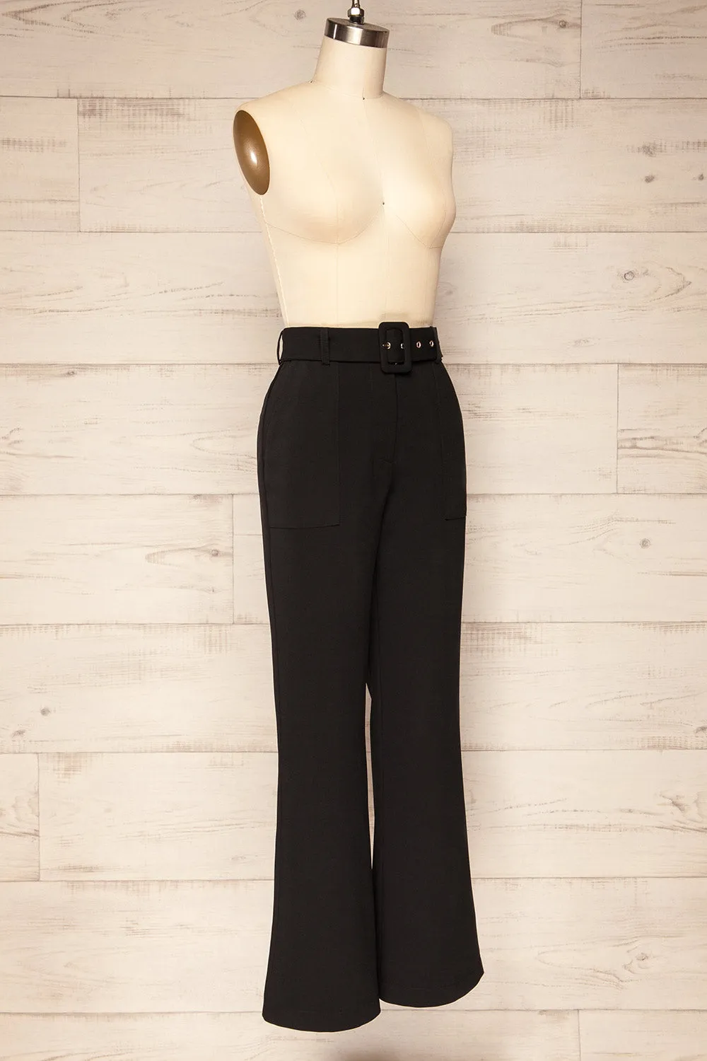 Palizzolo | High-Waisted Pants w/ Belt