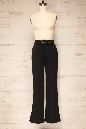 Palizzolo | High-Waisted Pants w/ Belt