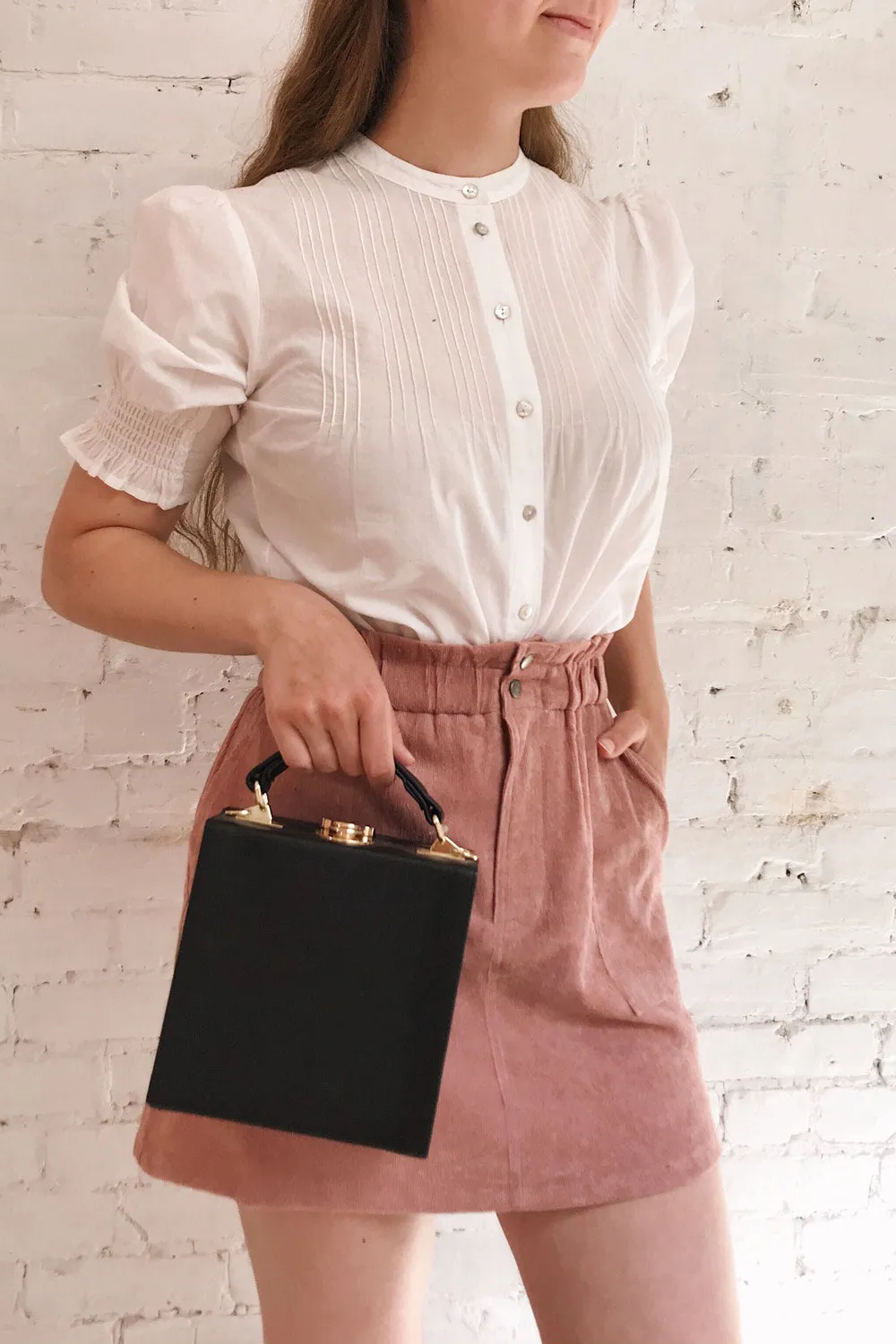 Paoline | White Button-Up Blouse
