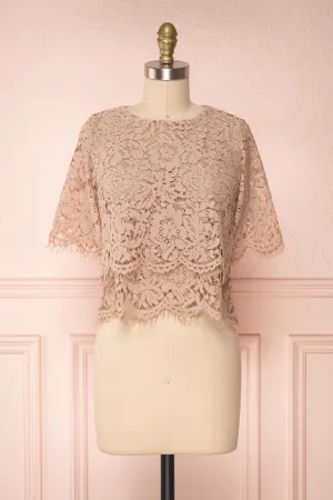 Paora Sand | Pink Top