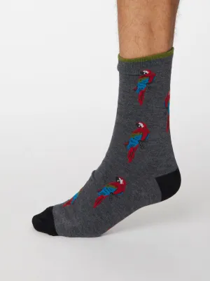 Pappagallo Socks - Dark Grey Marle