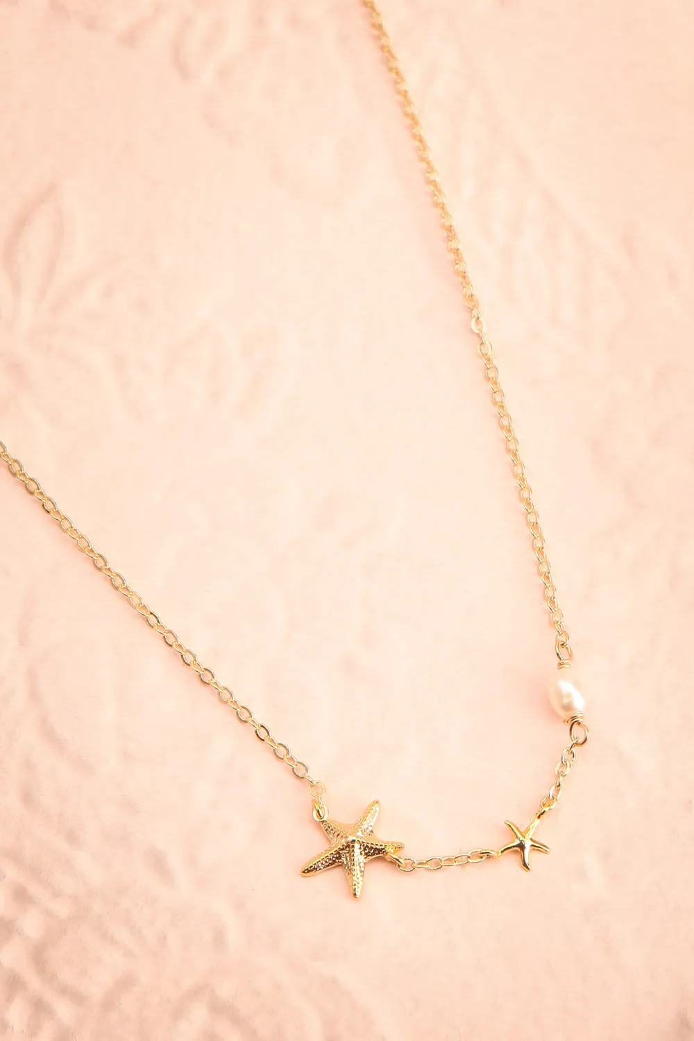 Paralia | Golden Starfish Choker Necklace
