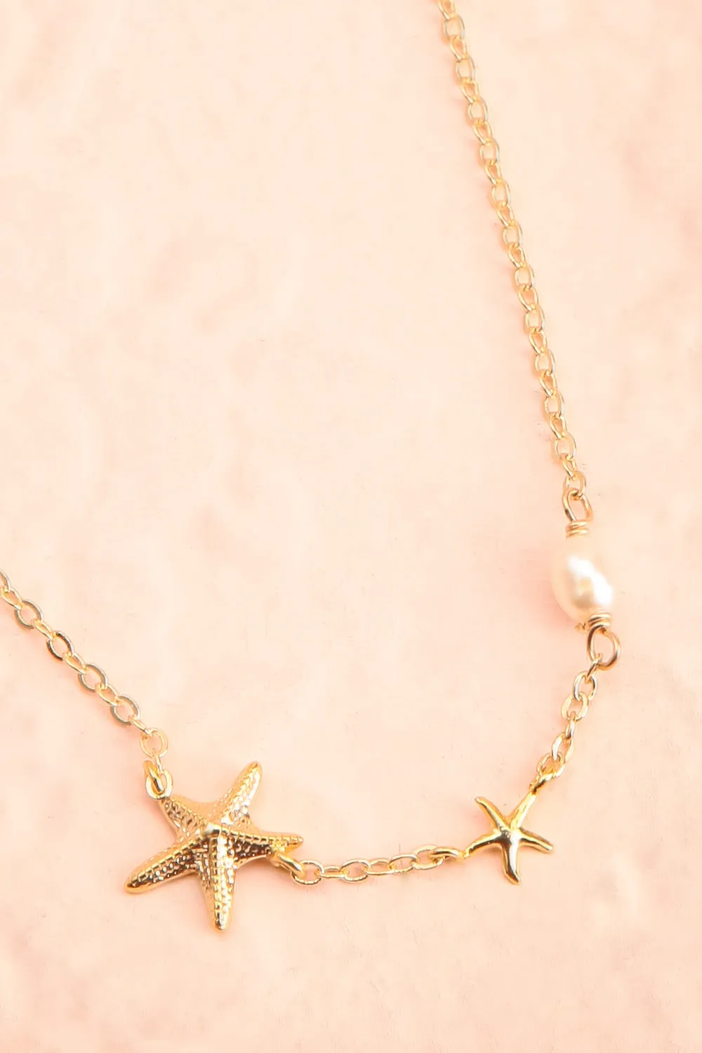 Paralia | Golden Starfish Choker Necklace