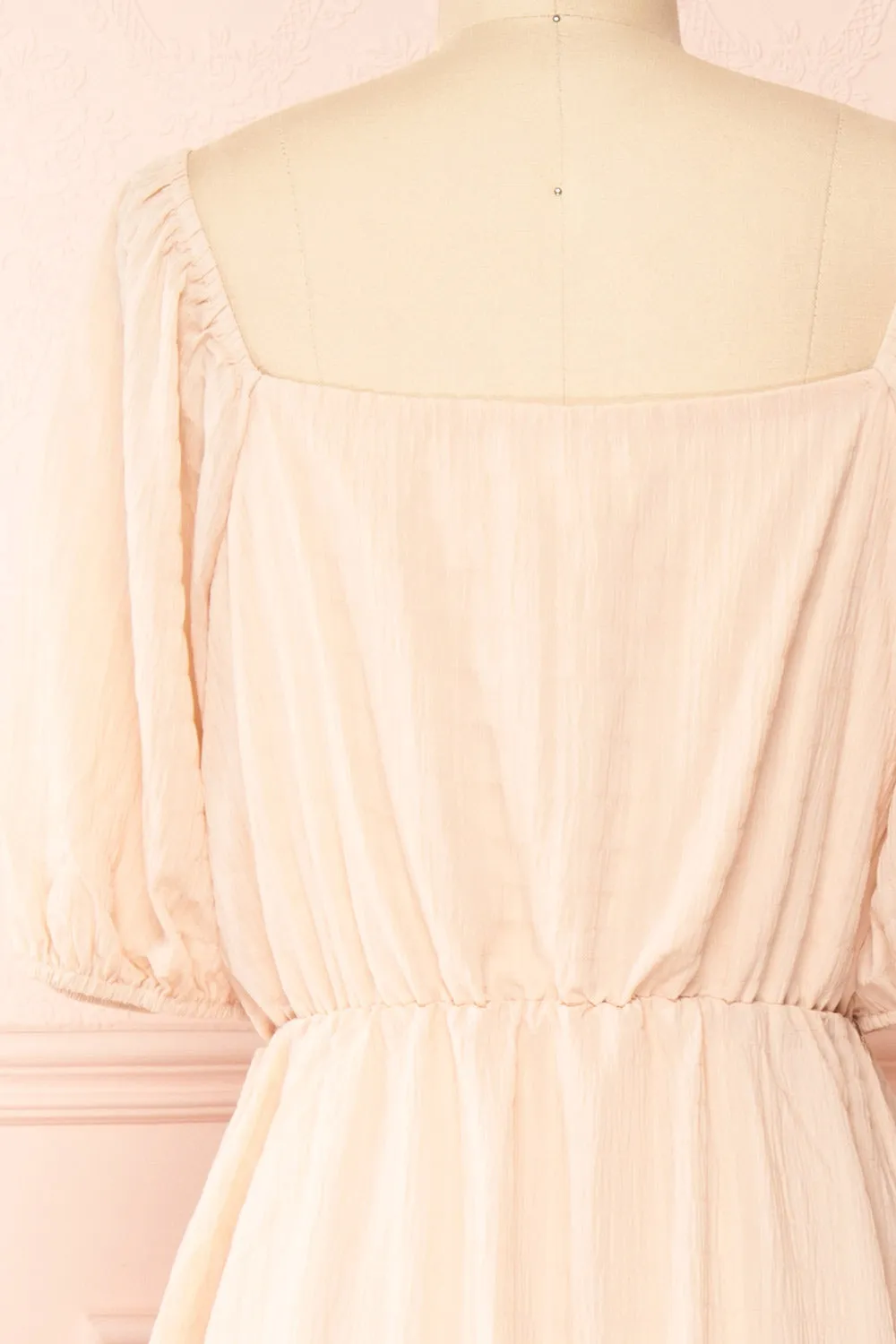 Parthenia | A-Line Tiered Midi Dress