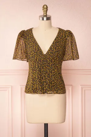 Pascalinne | Brown Top