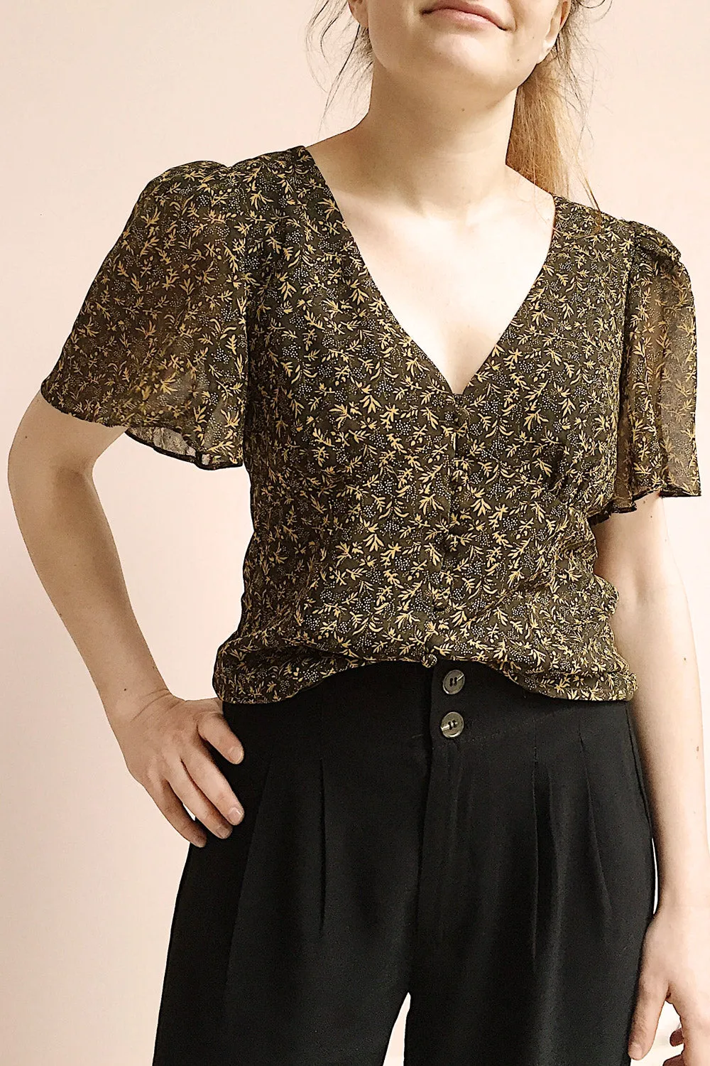 Pascalinne | Brown Top