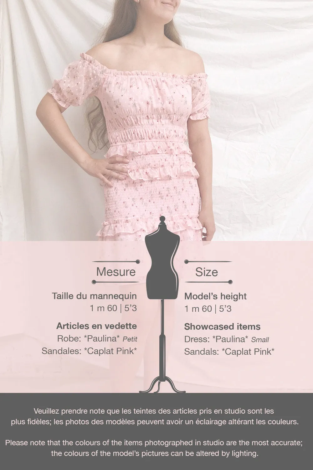 Paulina | Pink Floral Short Dress