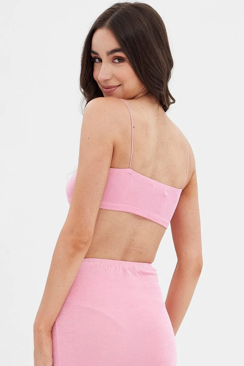 Pink Singlet Top