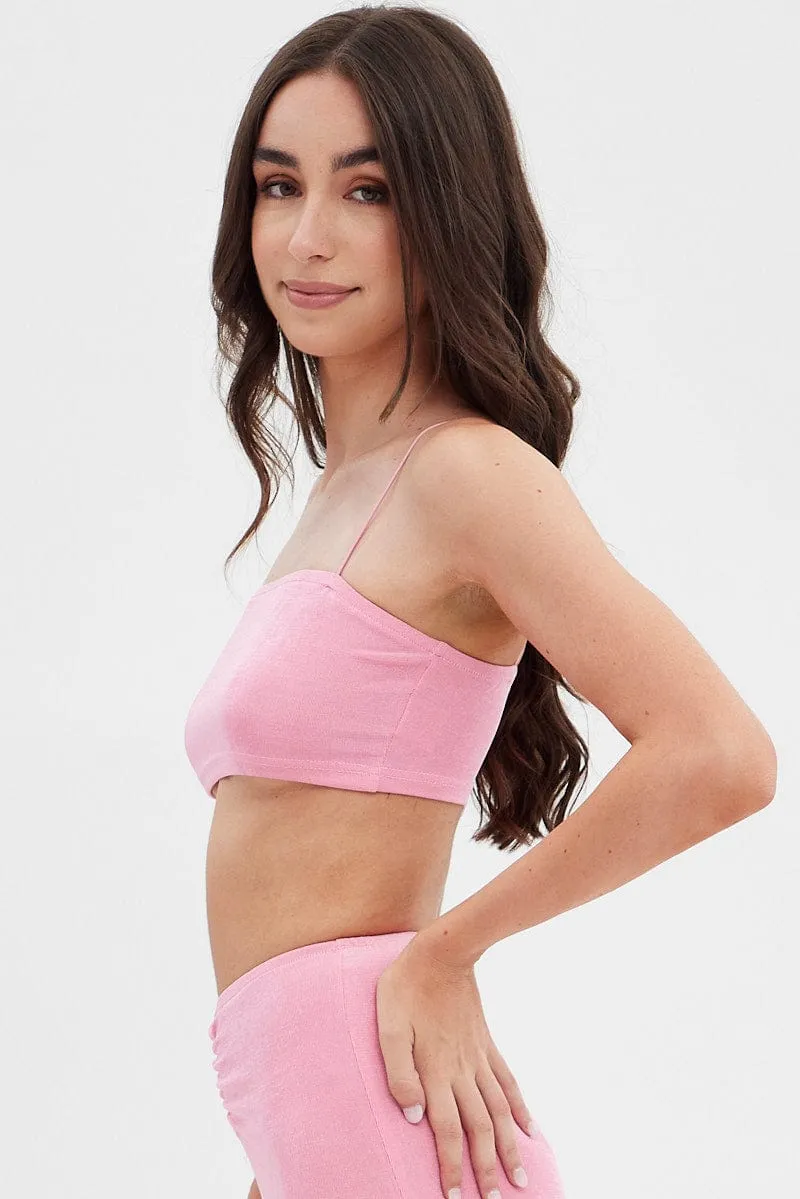 Pink Singlet Top