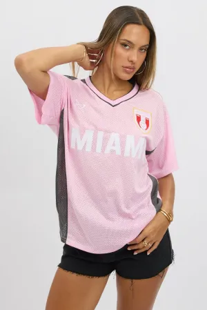 Pink Sport Tee Short Sleeve