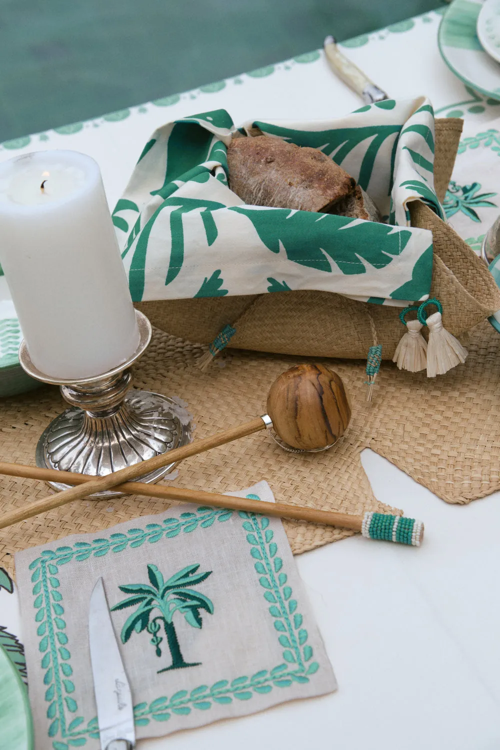 Platanera Cocktail Napkin Set of 4