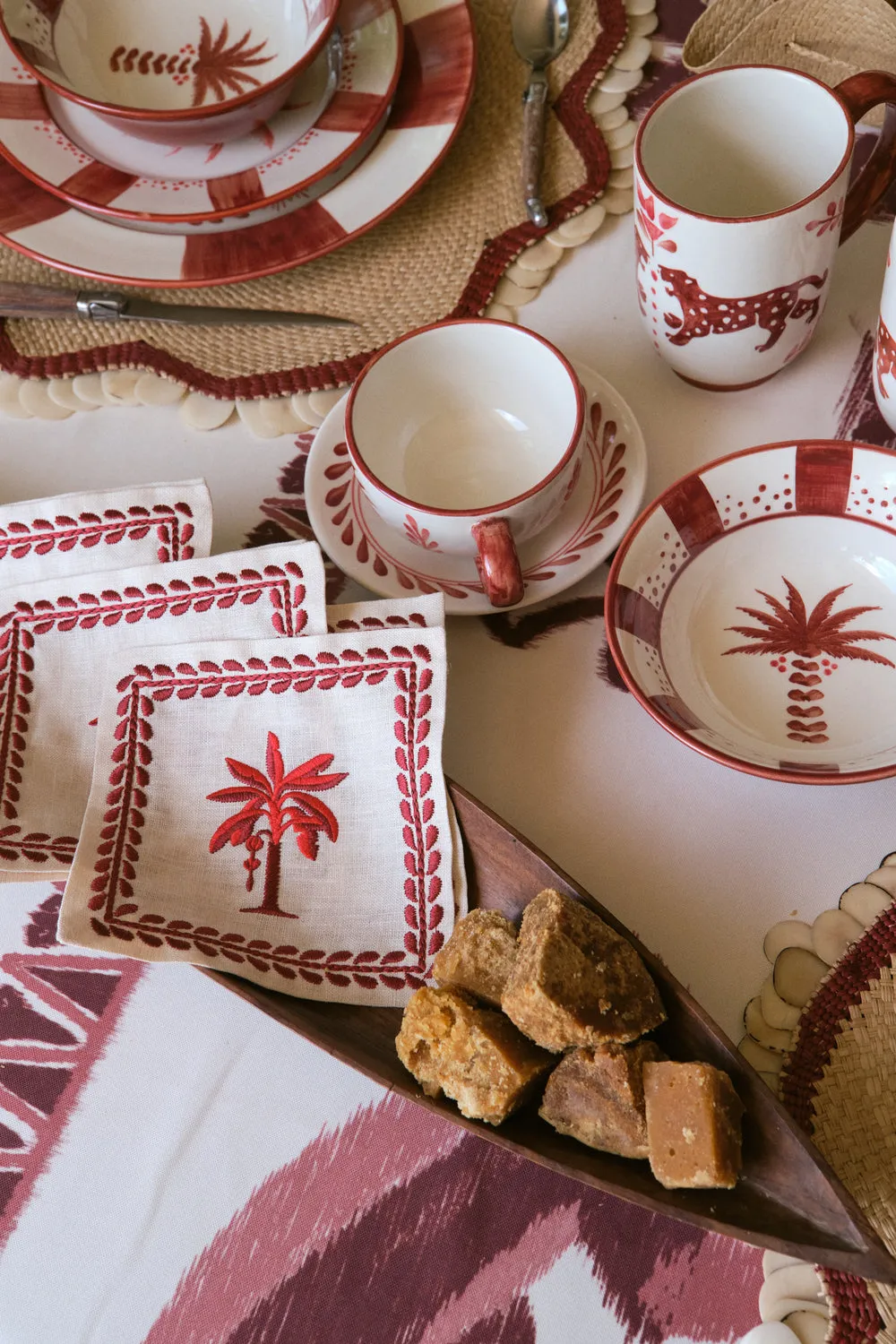 Platanera Cocktail Napkin Set of 4