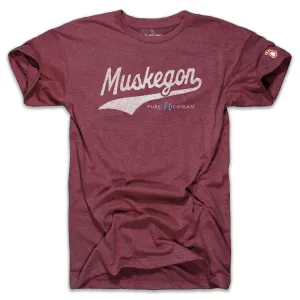 PURE MICHIGAN - MUSKEGON SCRIPT (UNISEX)