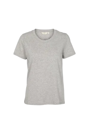 Rebekka Tee - Light Grey Mel.