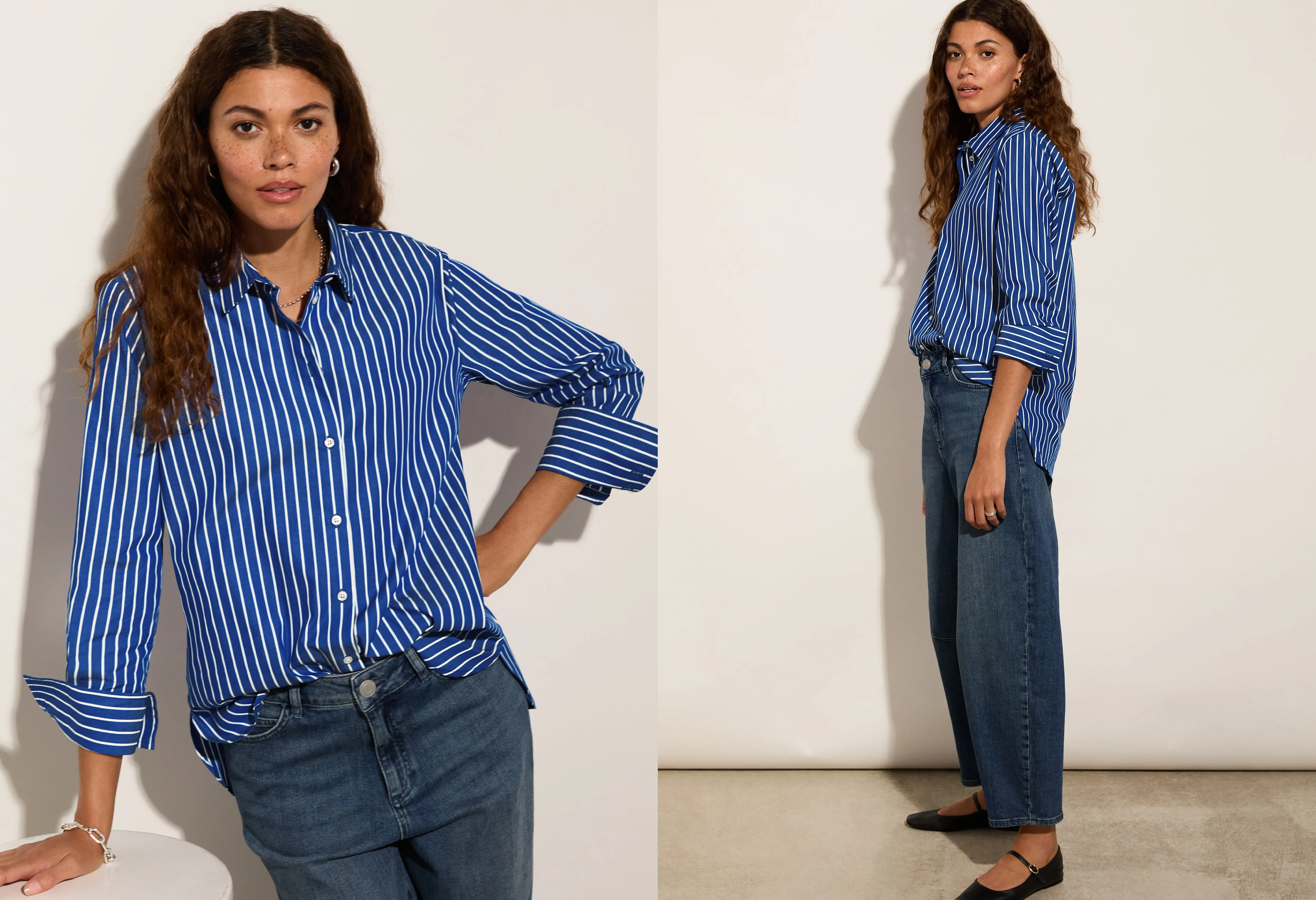 Rishma Organic Cotton Stripe Shirt