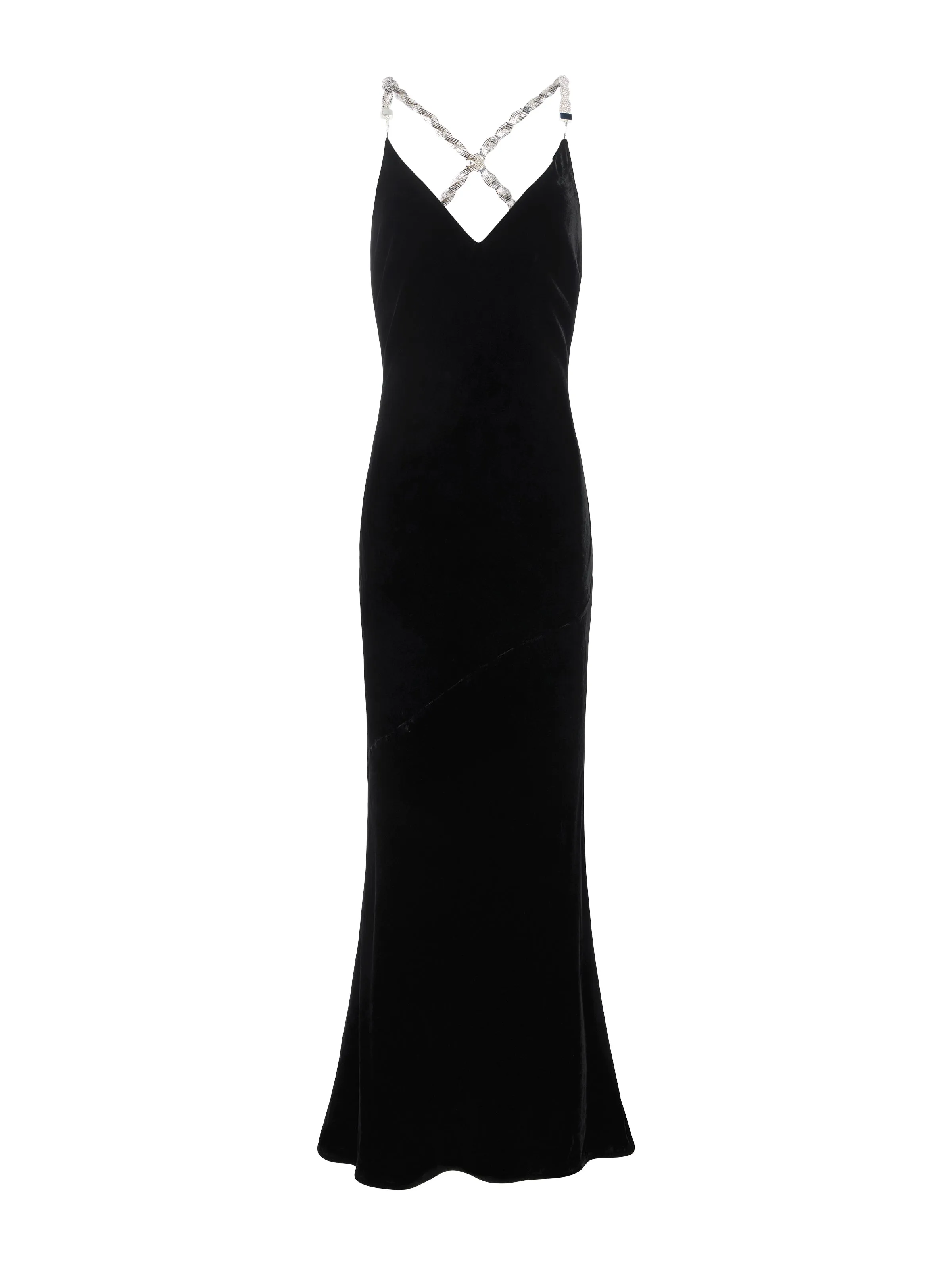 Saint Crystal Strap Gown