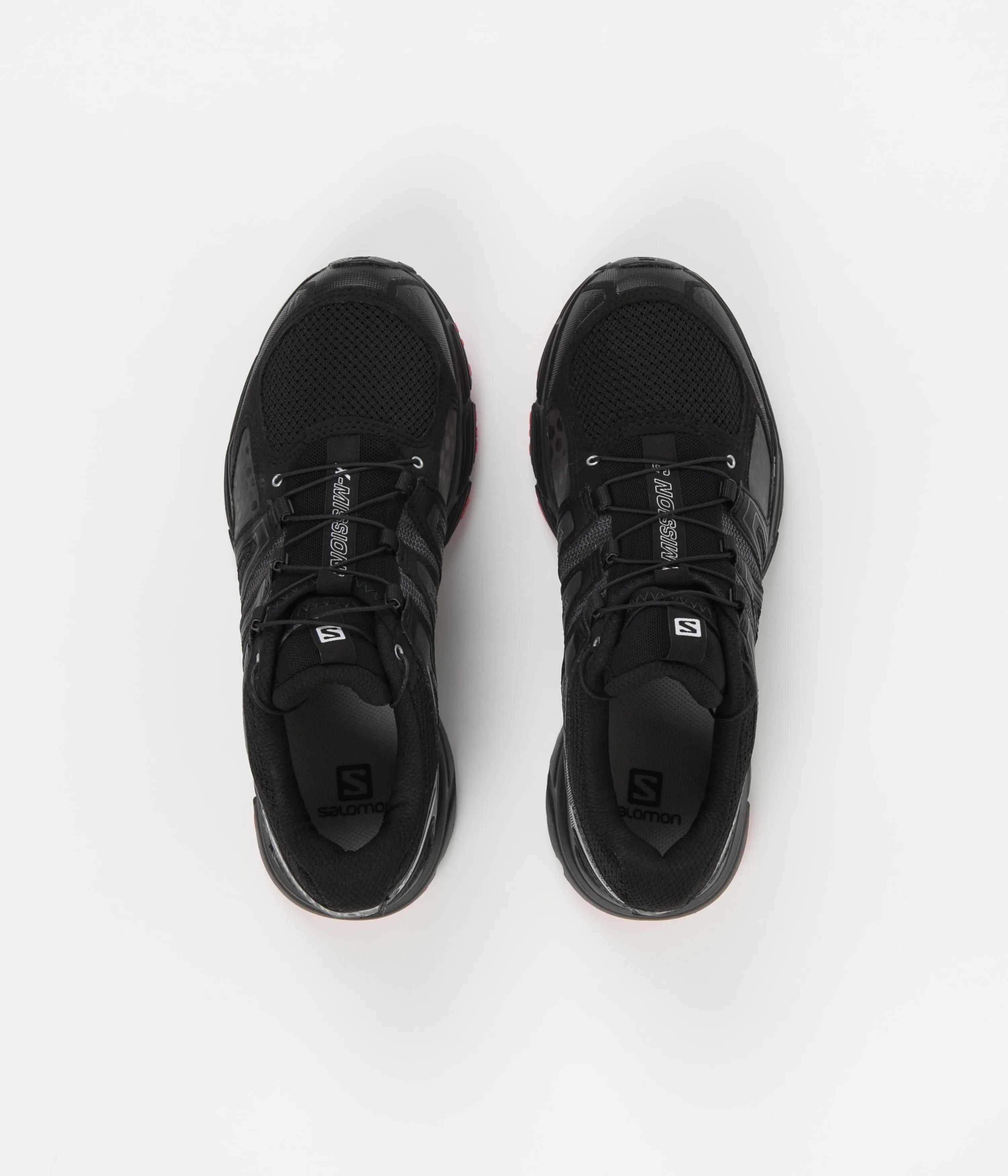 Salomon X-Mission 3 Shoes - Black / Silver Metallic / Racing Road