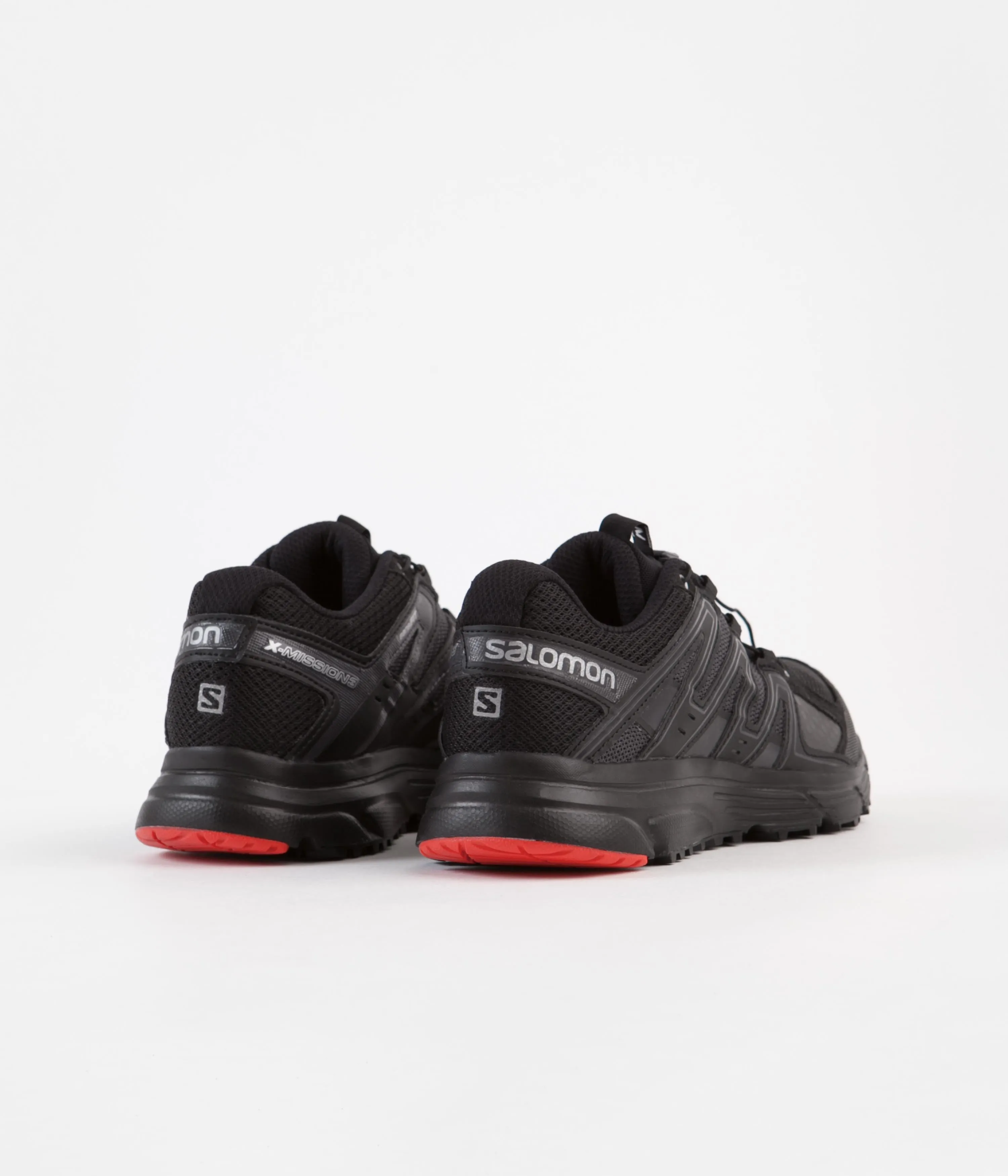 Salomon X-Mission 3 Shoes - Black / Silver Metallic / Racing Road